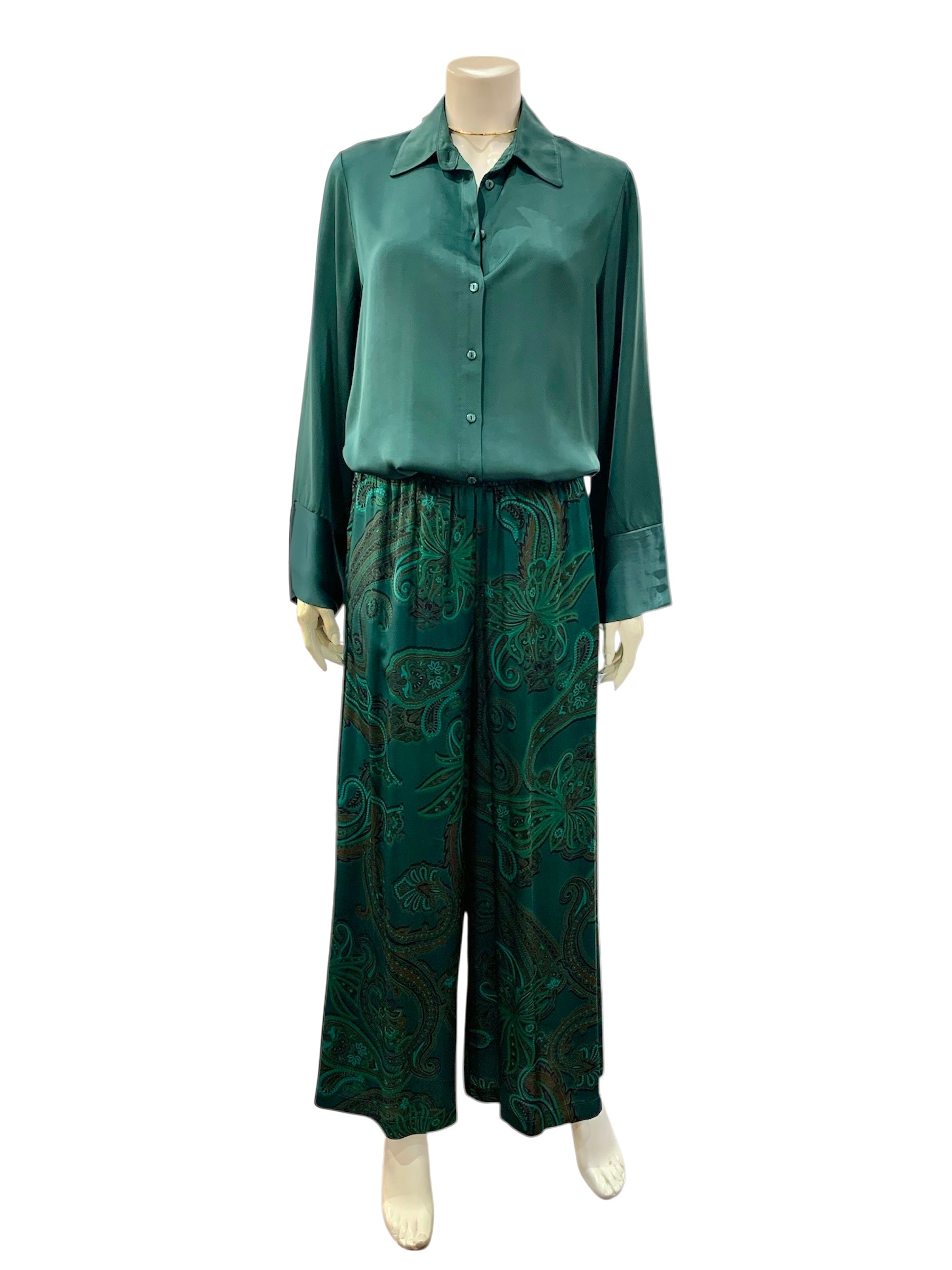 CAMICIA SATIN VERDONE