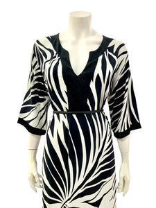 ABITO LUREX BIANCO NERO