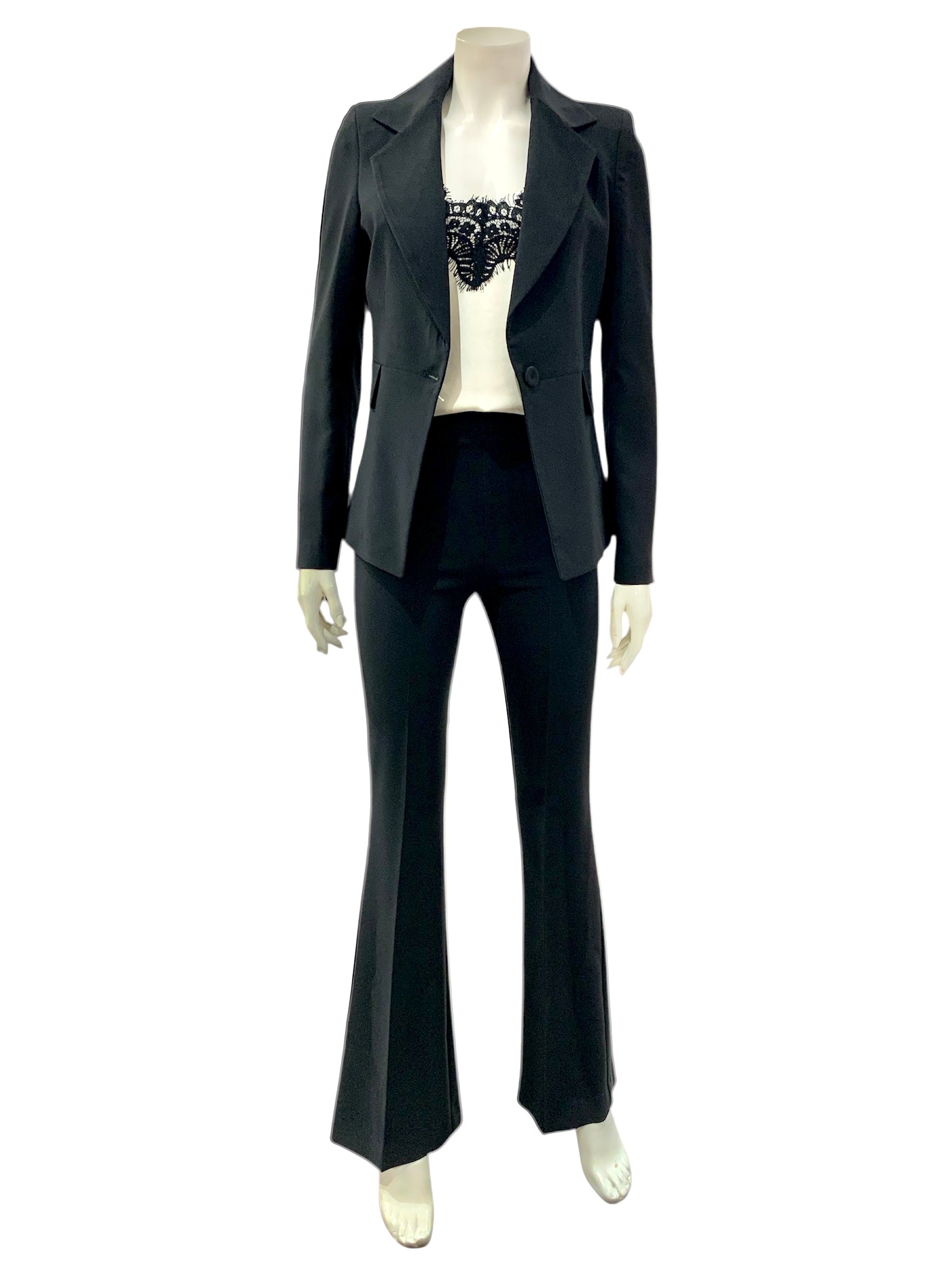 TAILLEUR UN BOTTONE NERO