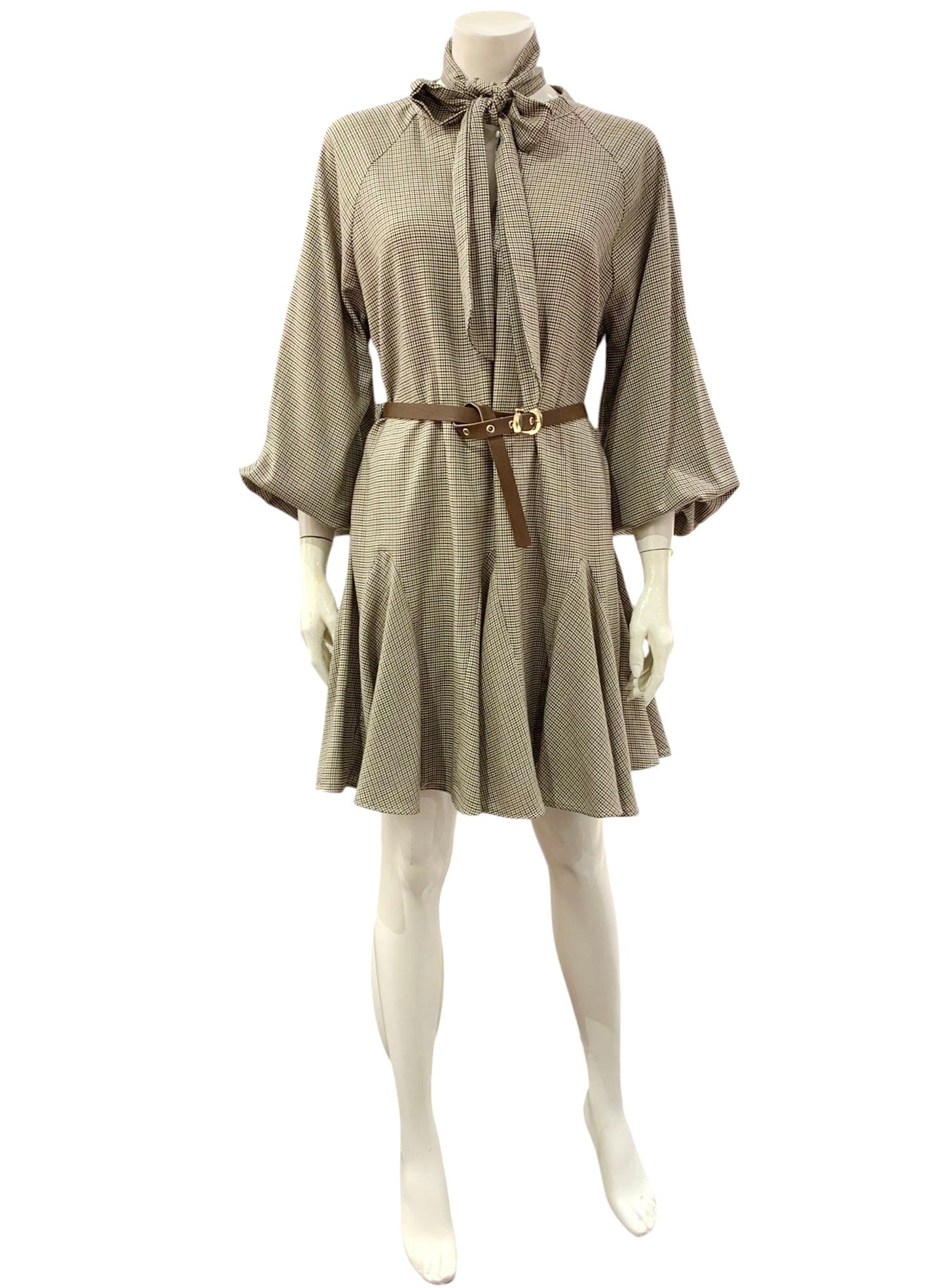 ABITO FIOCCO TABACCO