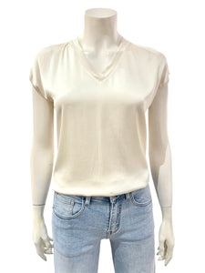 BLUSA A “V” BURRO