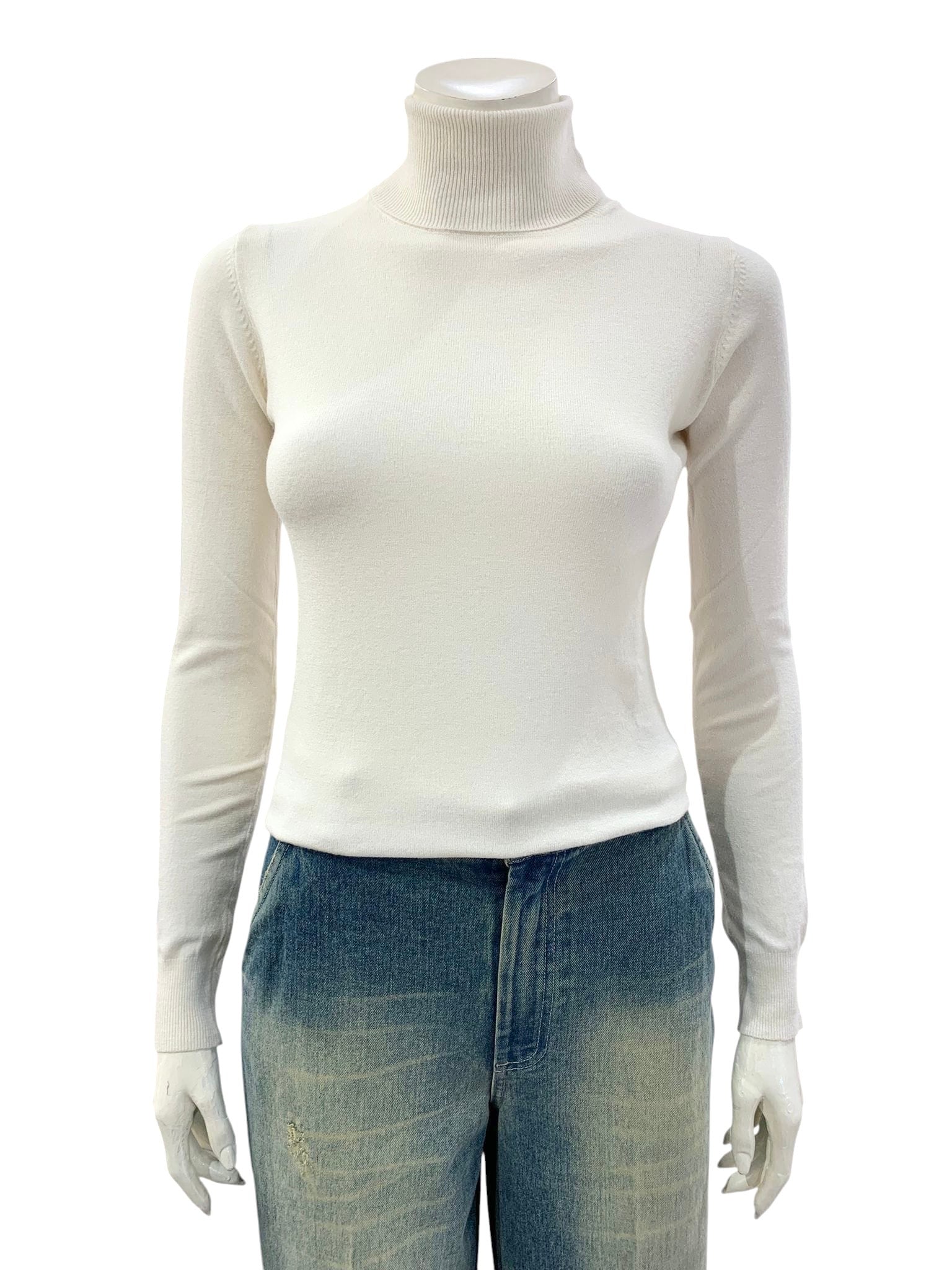 MAGLIA LUPETTO PANNA