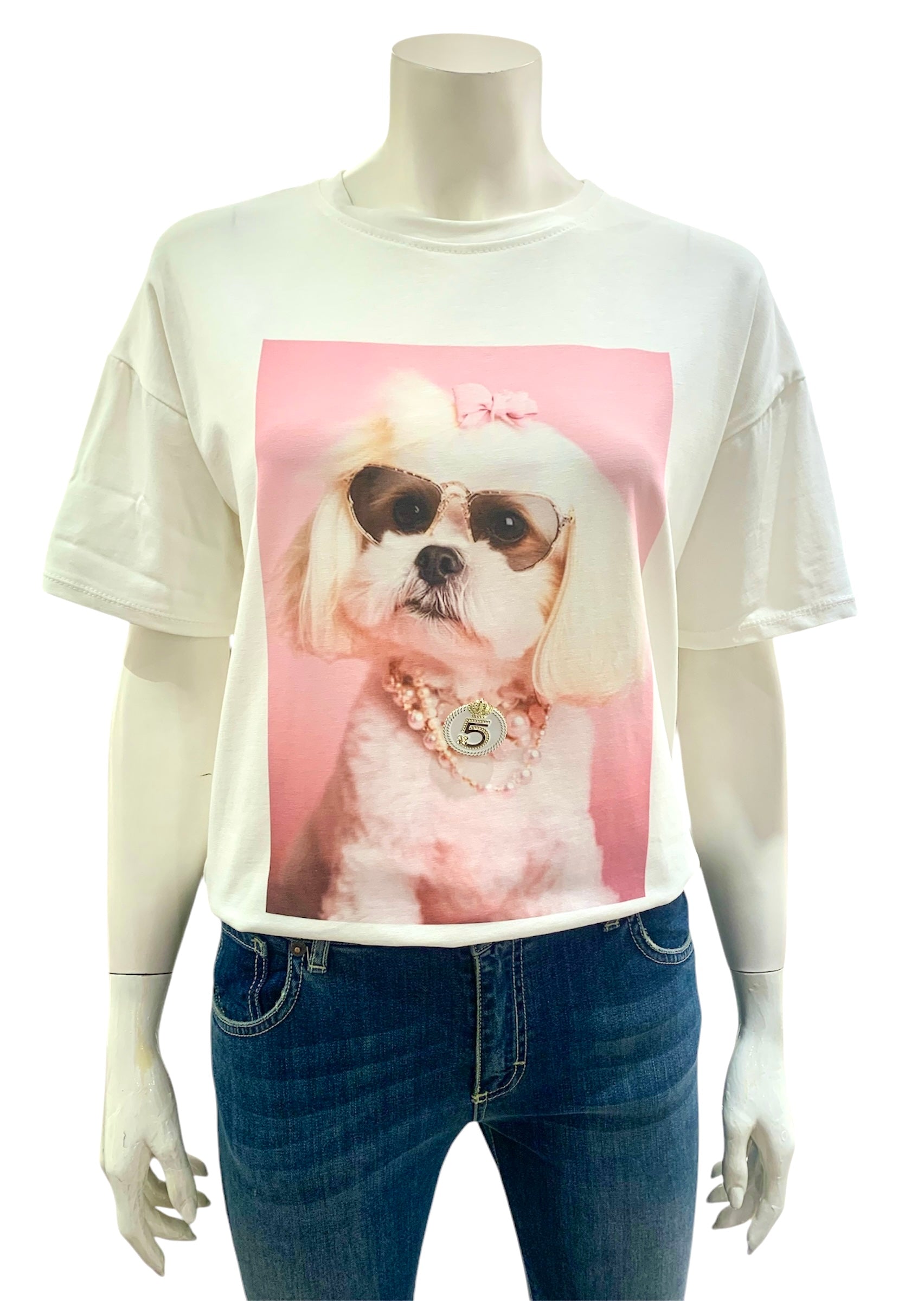 T-SHIRT MALTESE BIANCA