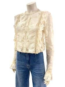 BLUSA PIZZO BURRO