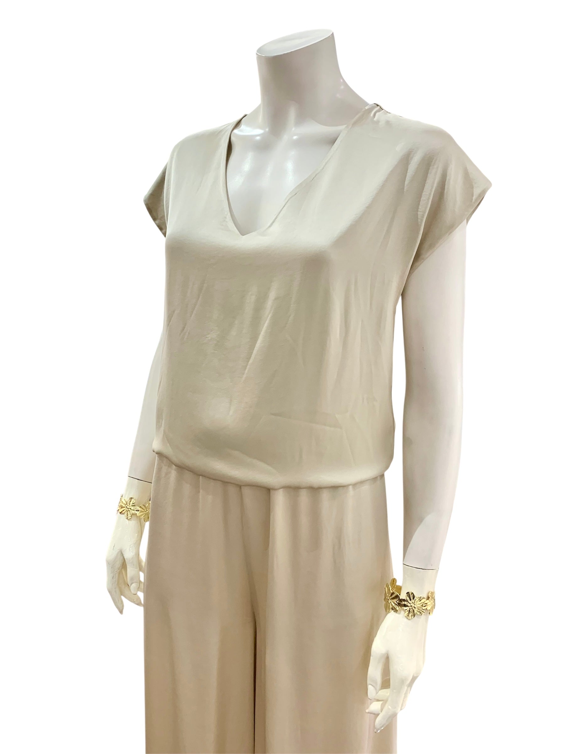 BLUSA A “V” LANA