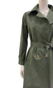 TRENCH SEMPLICE VERDE MILITARE