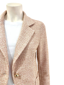 GIACCA TWEED ROSA