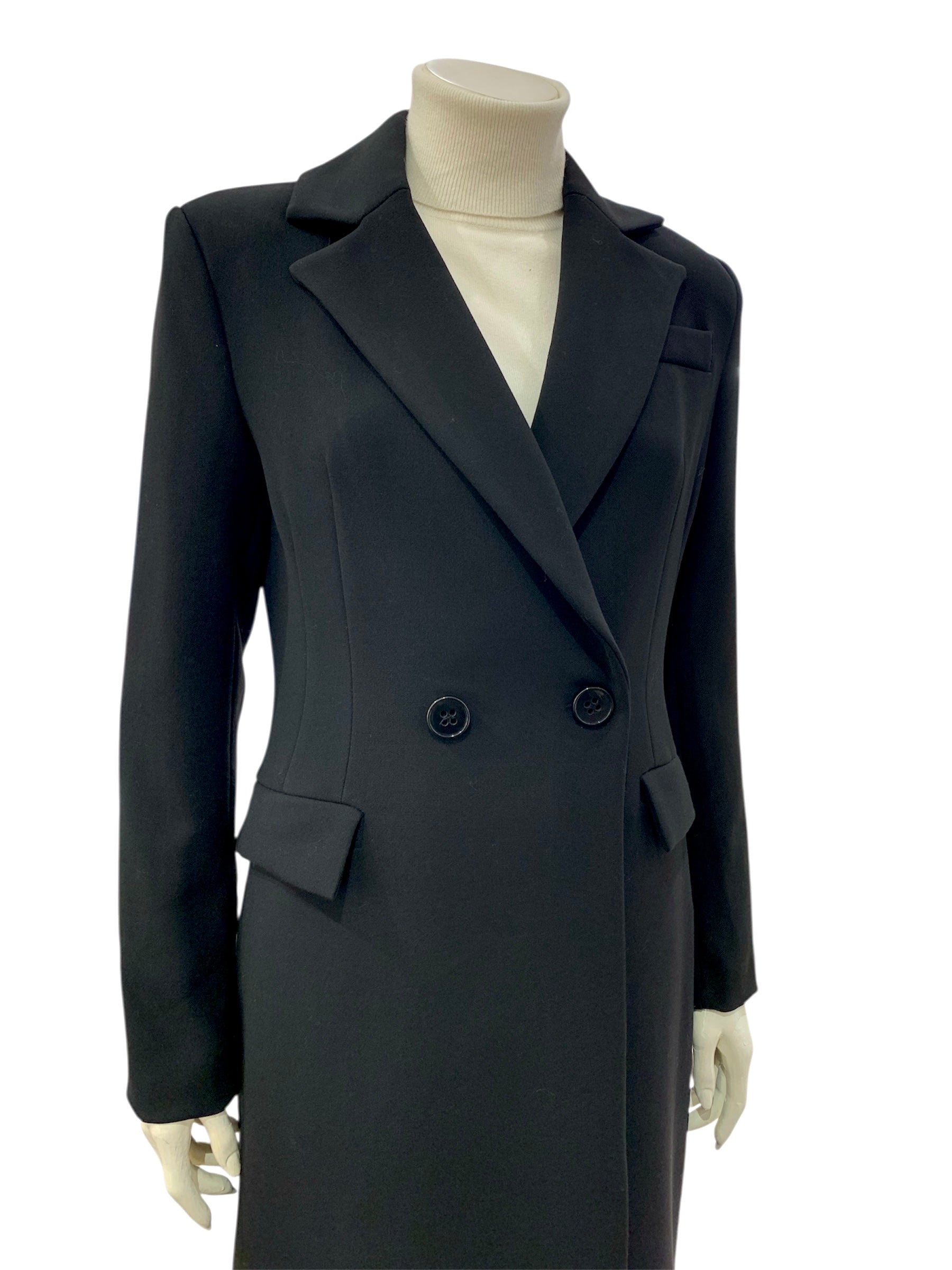 CAPPOTTO PATTINE NERO