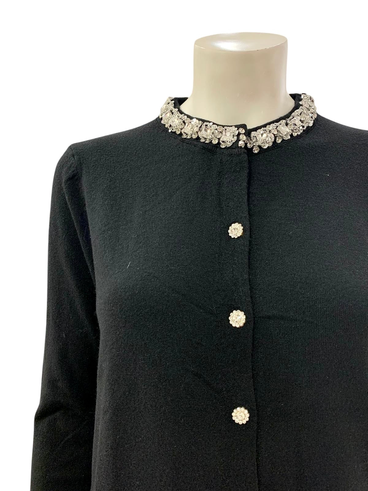 CARDIGAN PIETRE NERO