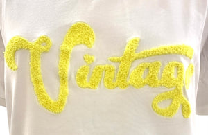 T-SHIRT VINTAGE GIALLA