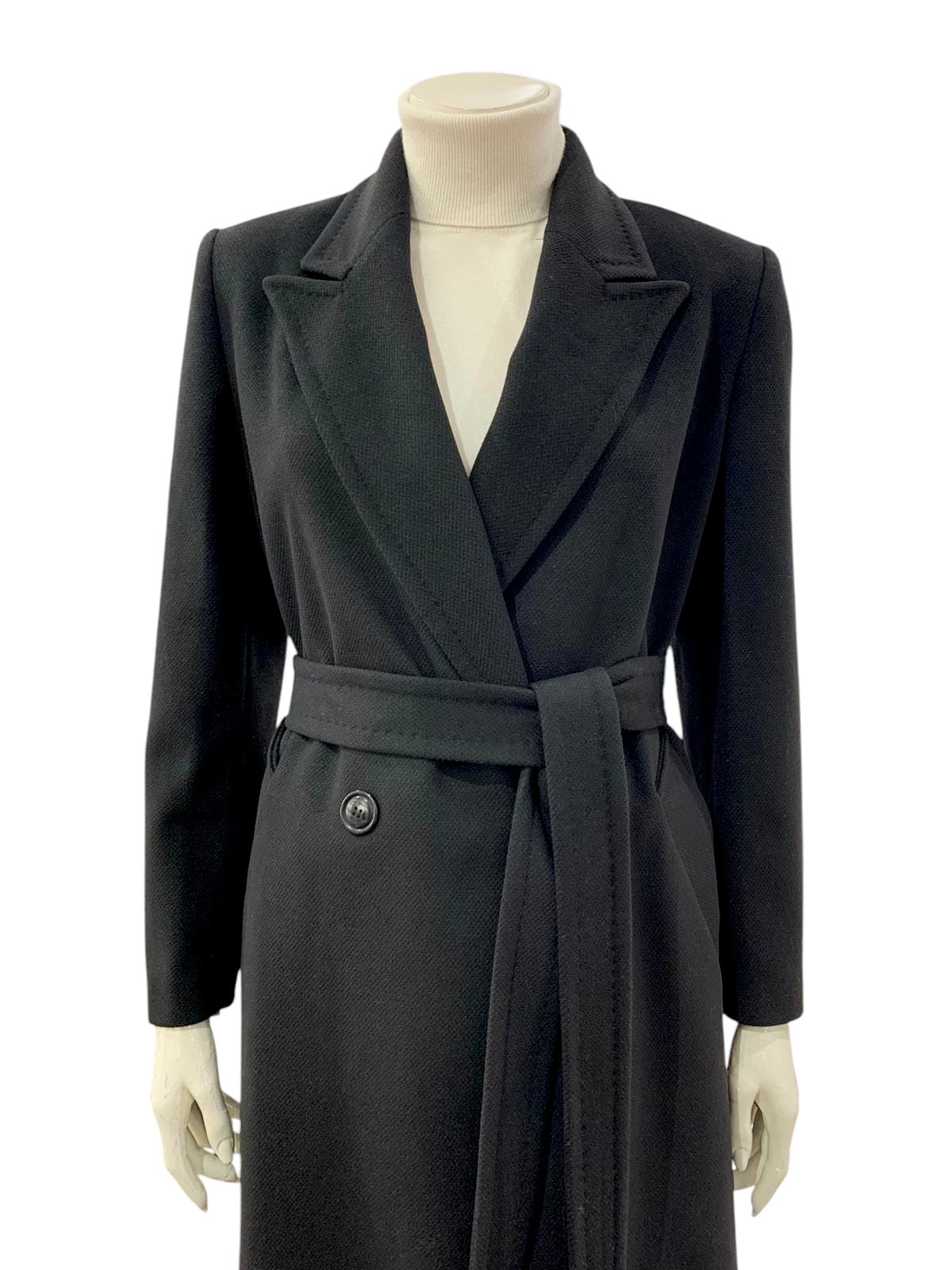 CAPPOTTO CINTURA NERO