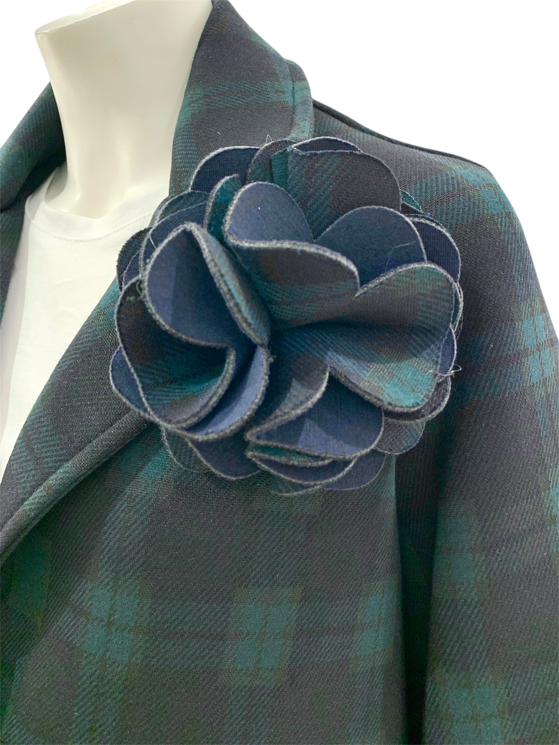 CAPPA FIORE VERDE BLU