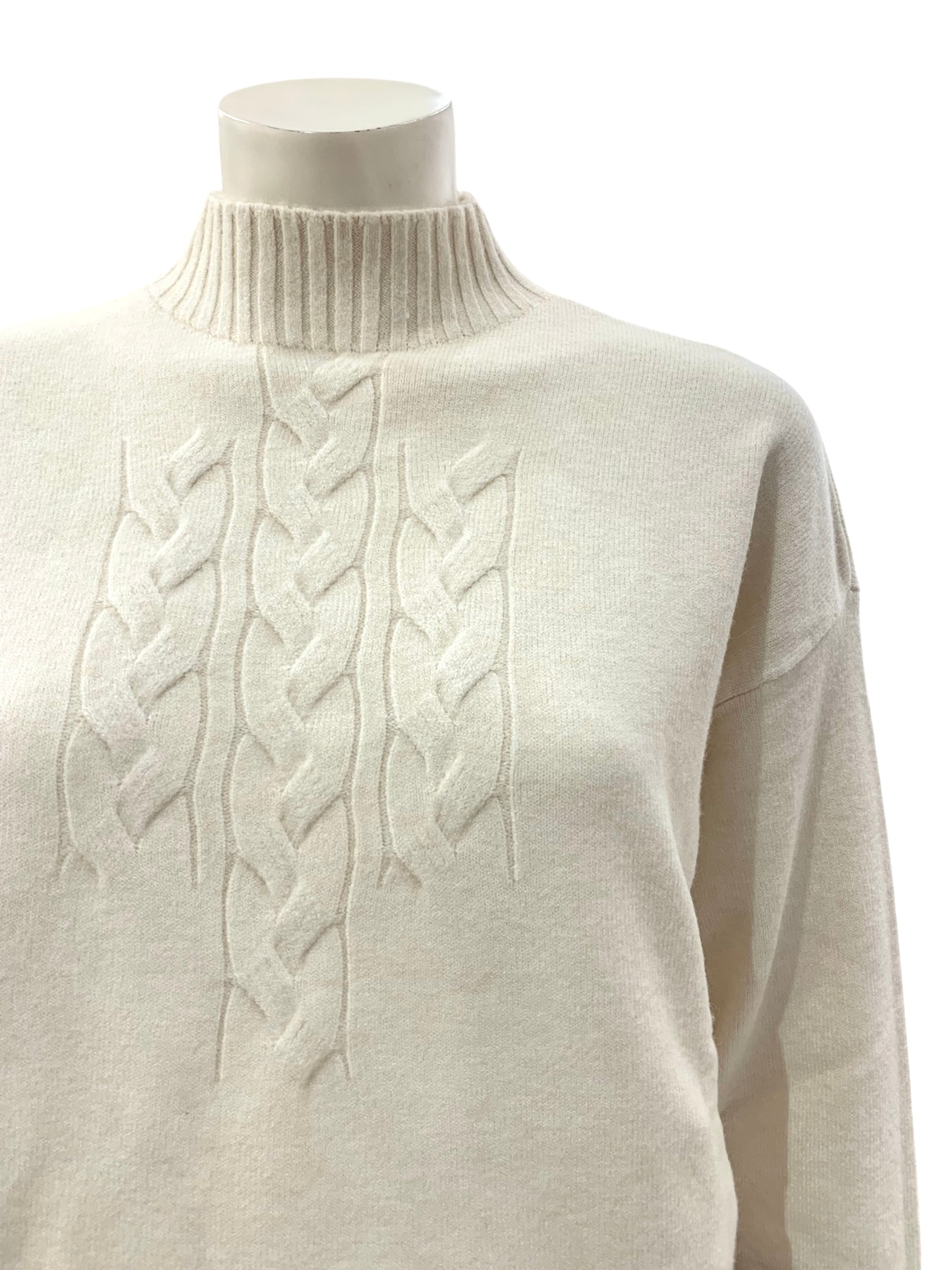 MAGLIA TRECCE NATURALE