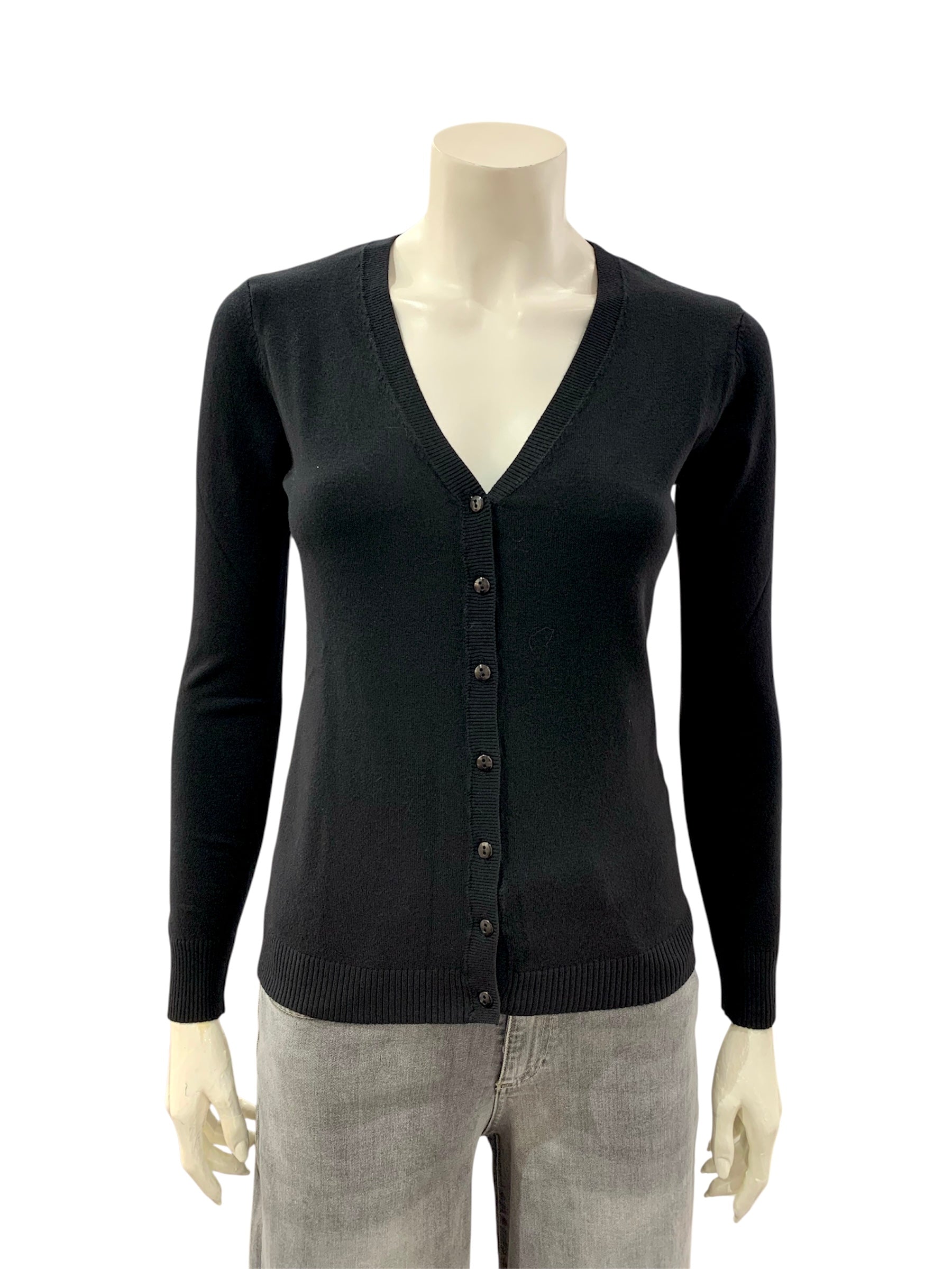 CARDIGAN BOTTONI NERO