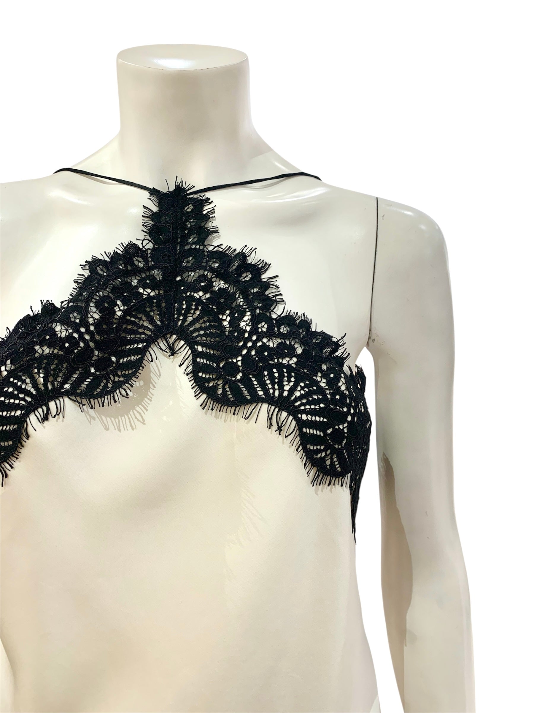 TOP ASIMMETRICO AVORIO