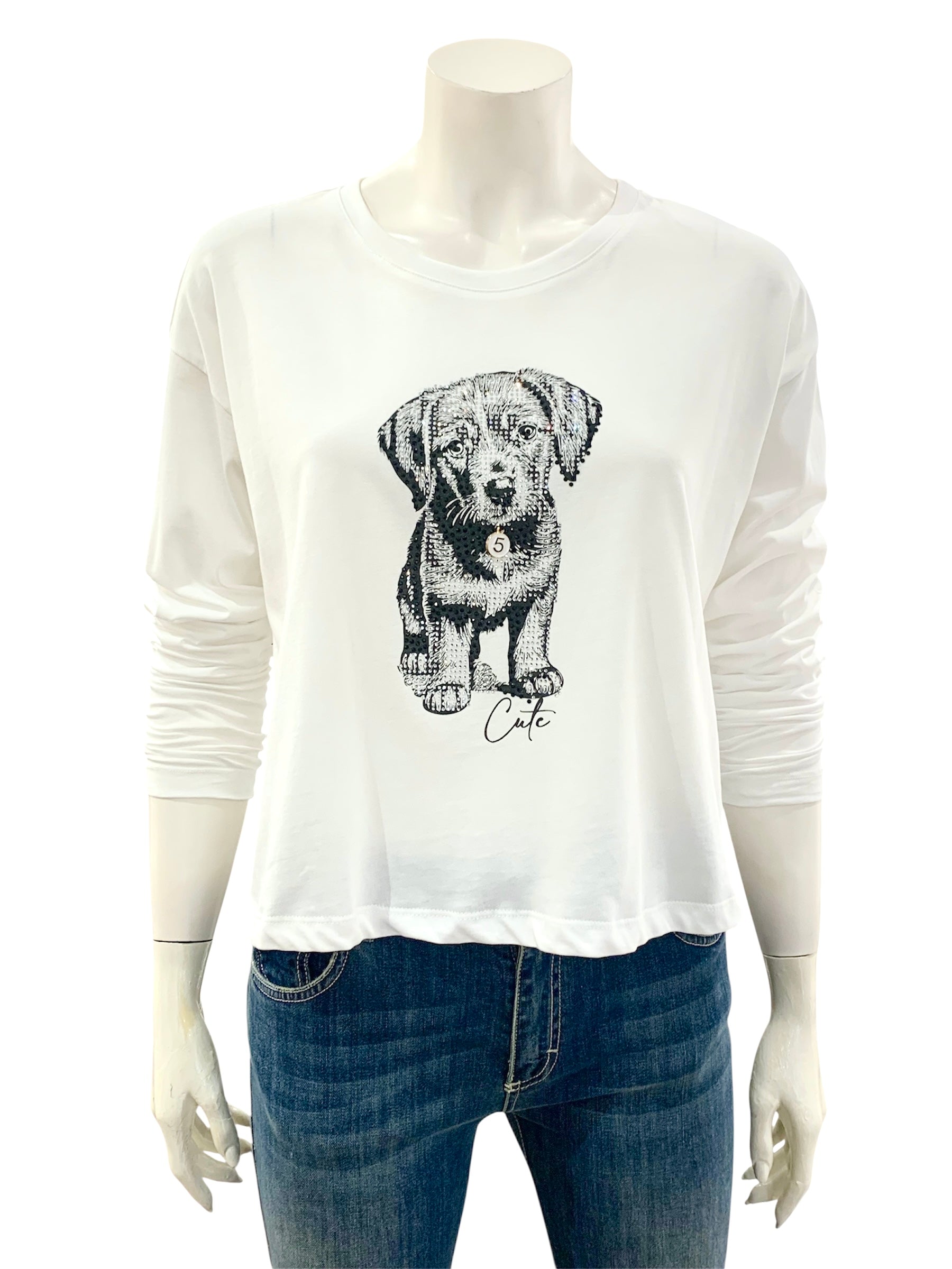 T-SHIRT CAGNOLINO