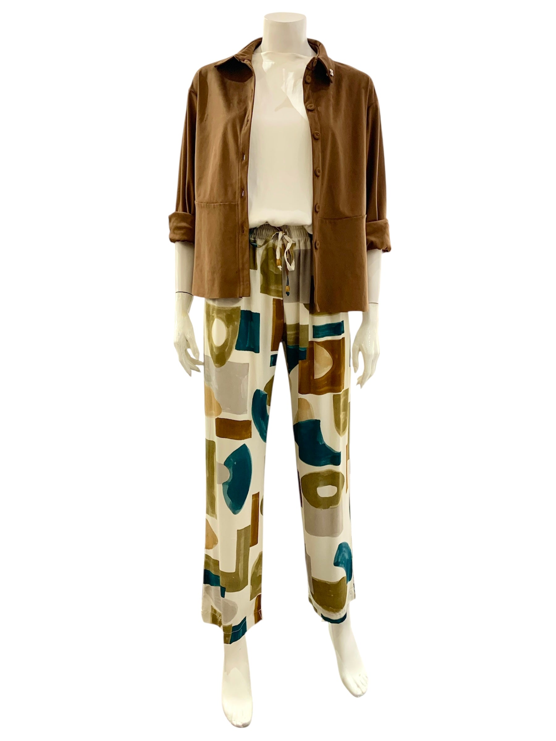 PANTALONE GEOMETRICO FANTASIA