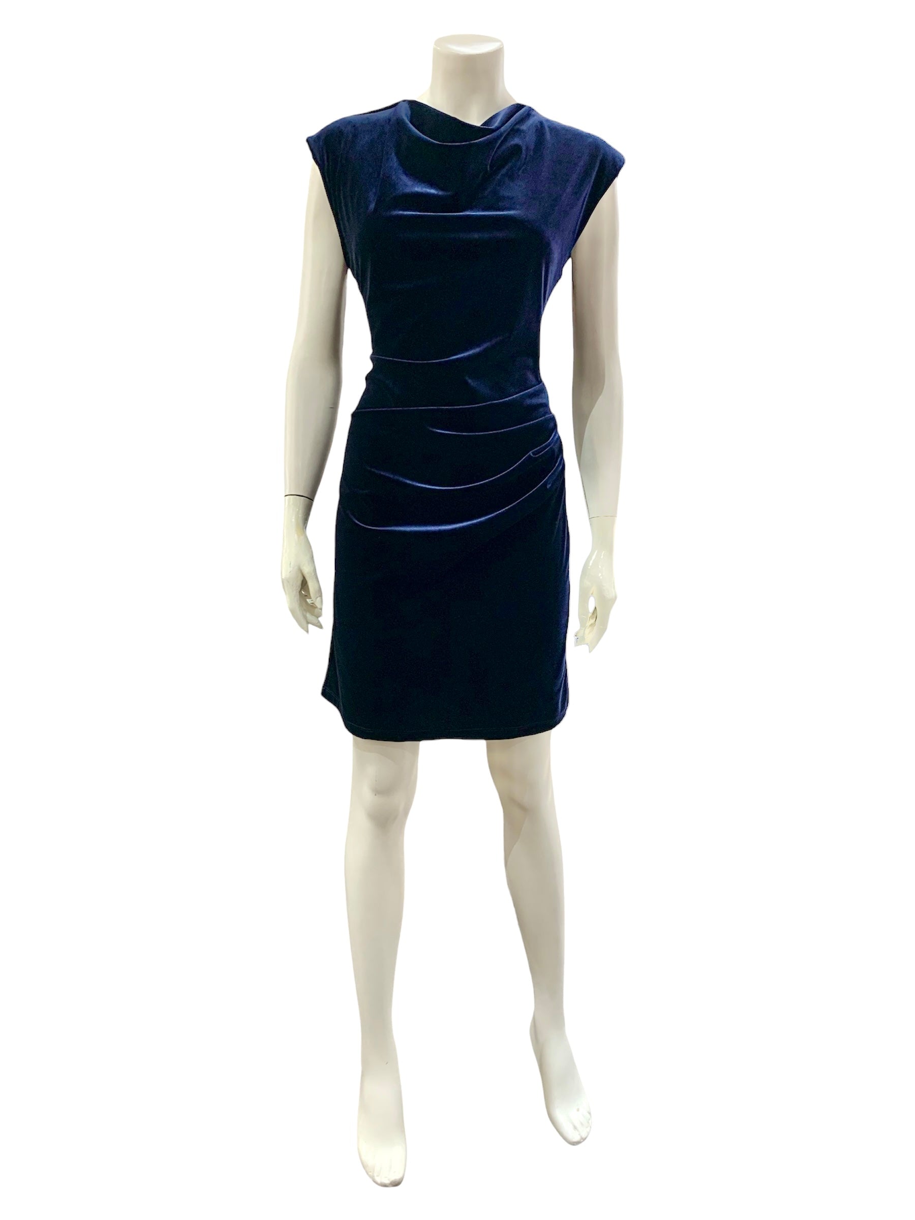 ABITO VELLUTO BLU