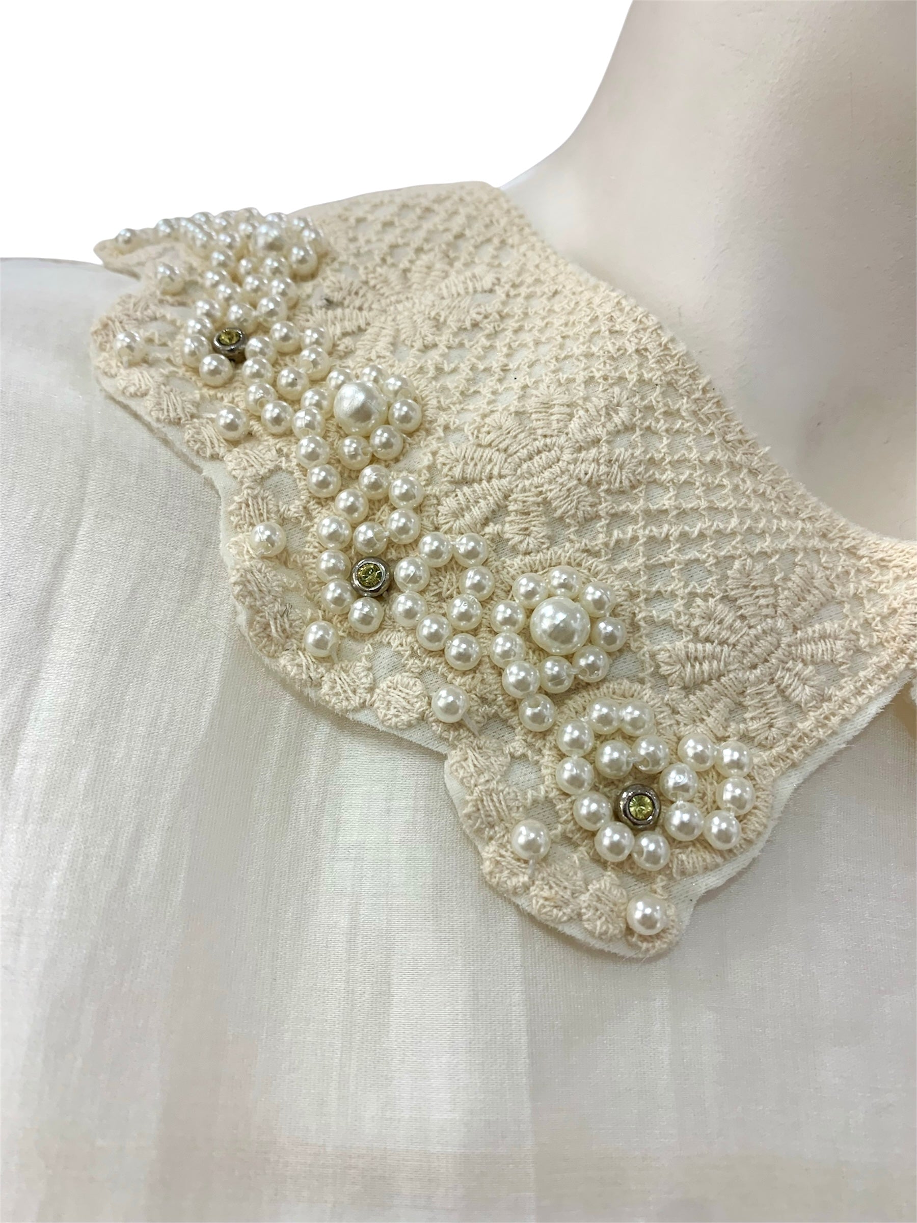 BLUSA COLLETTO AVORIO