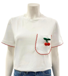 T-SHIRT SPILLA BIANCA