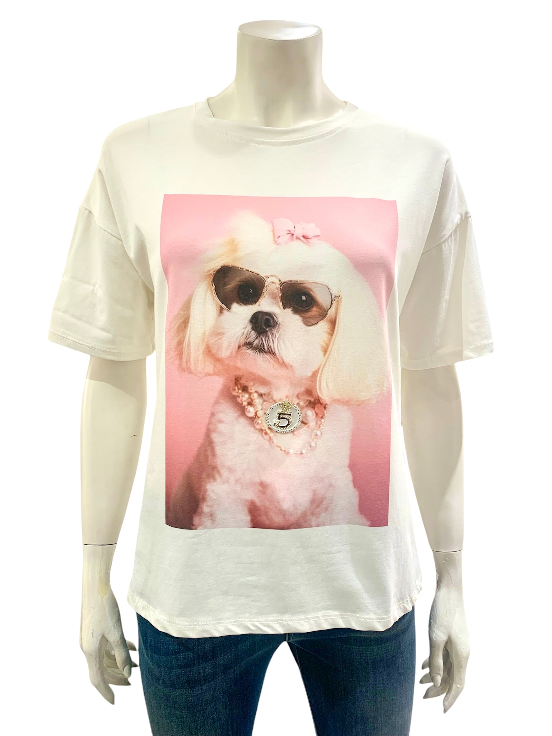 T-SHIRT MALTESE BIANCA