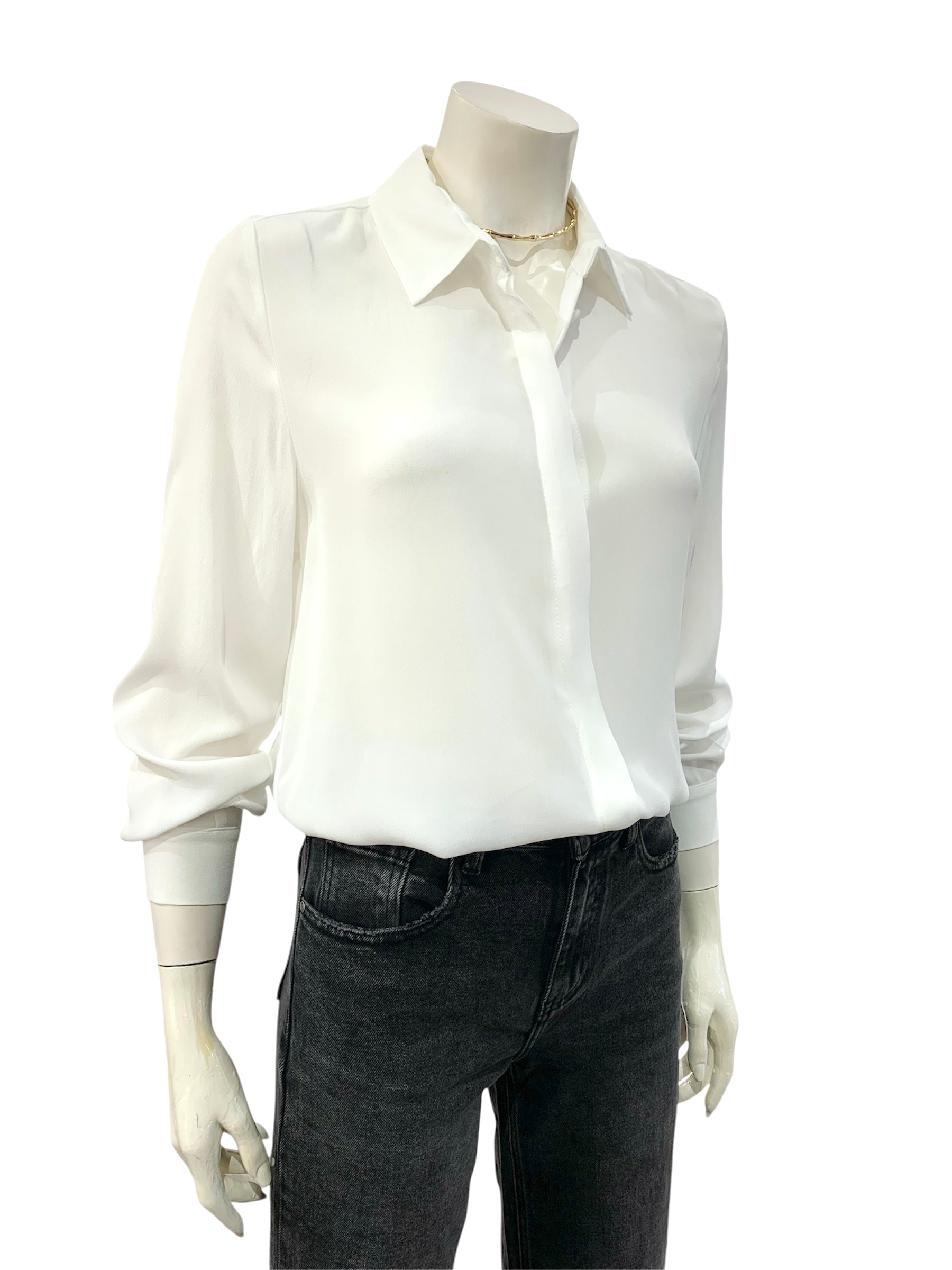 CAMICIA CREPE BIANCA