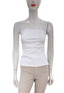 TOP ELASTICO BIANCO