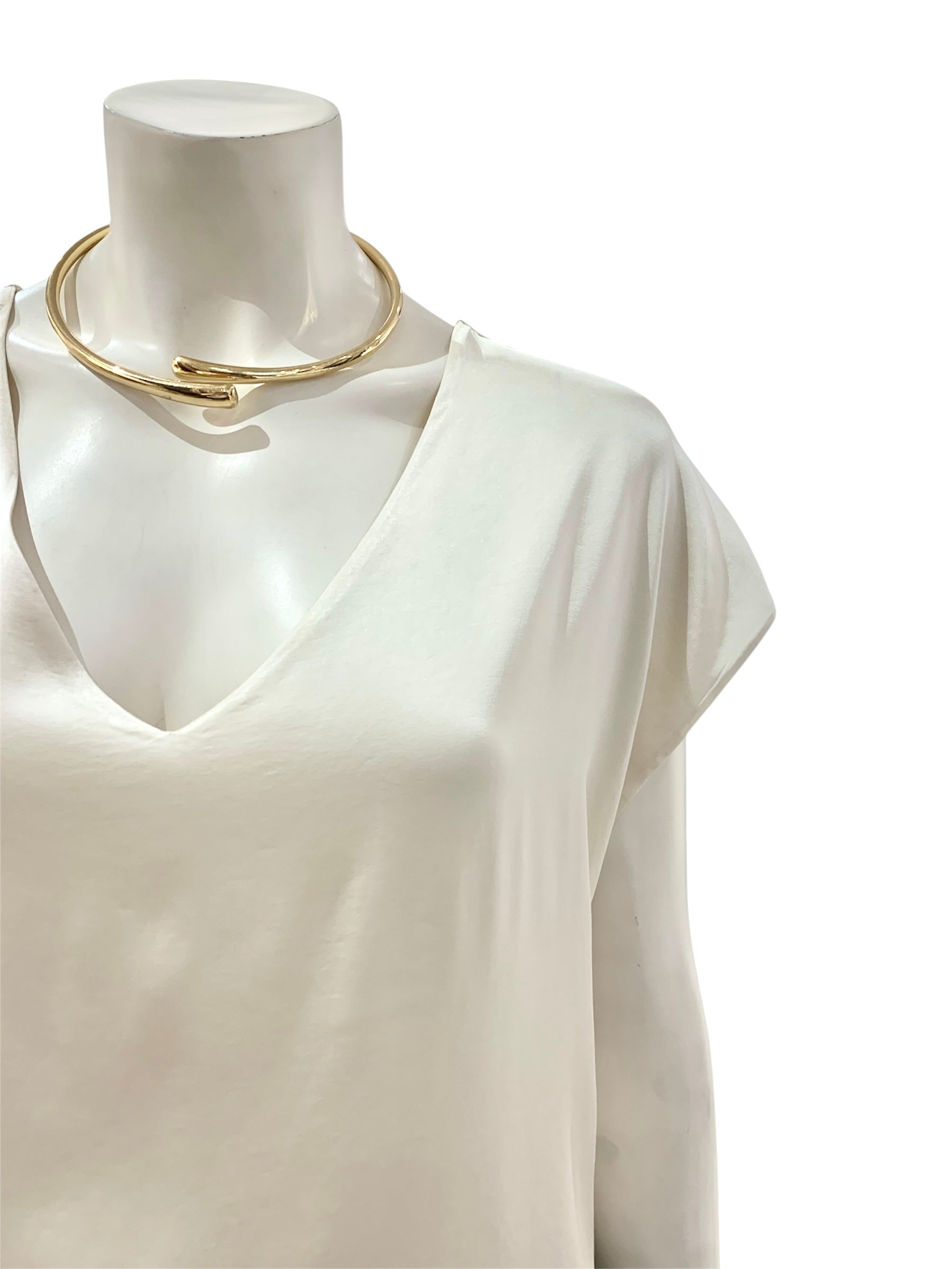 BLUSA A “V” BURRO