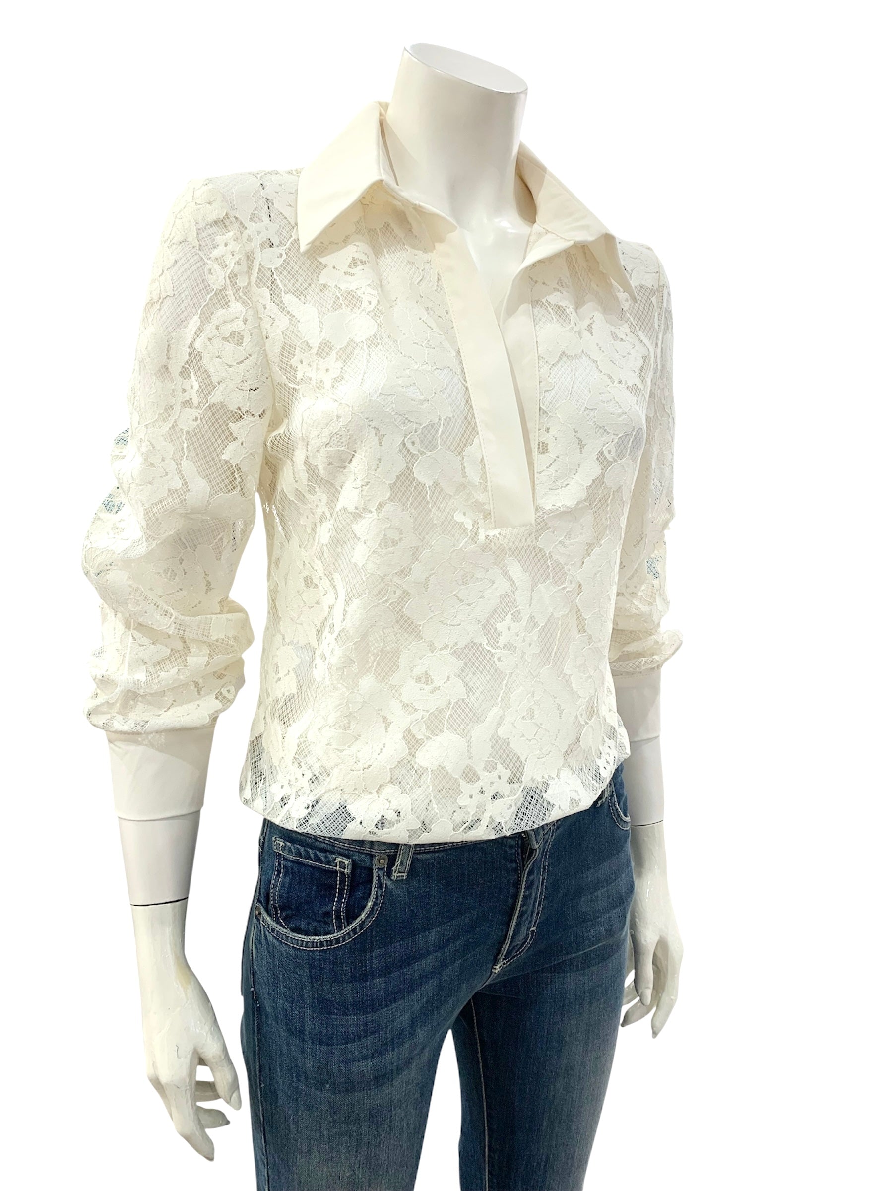 BLUSA PIZZO PANNA