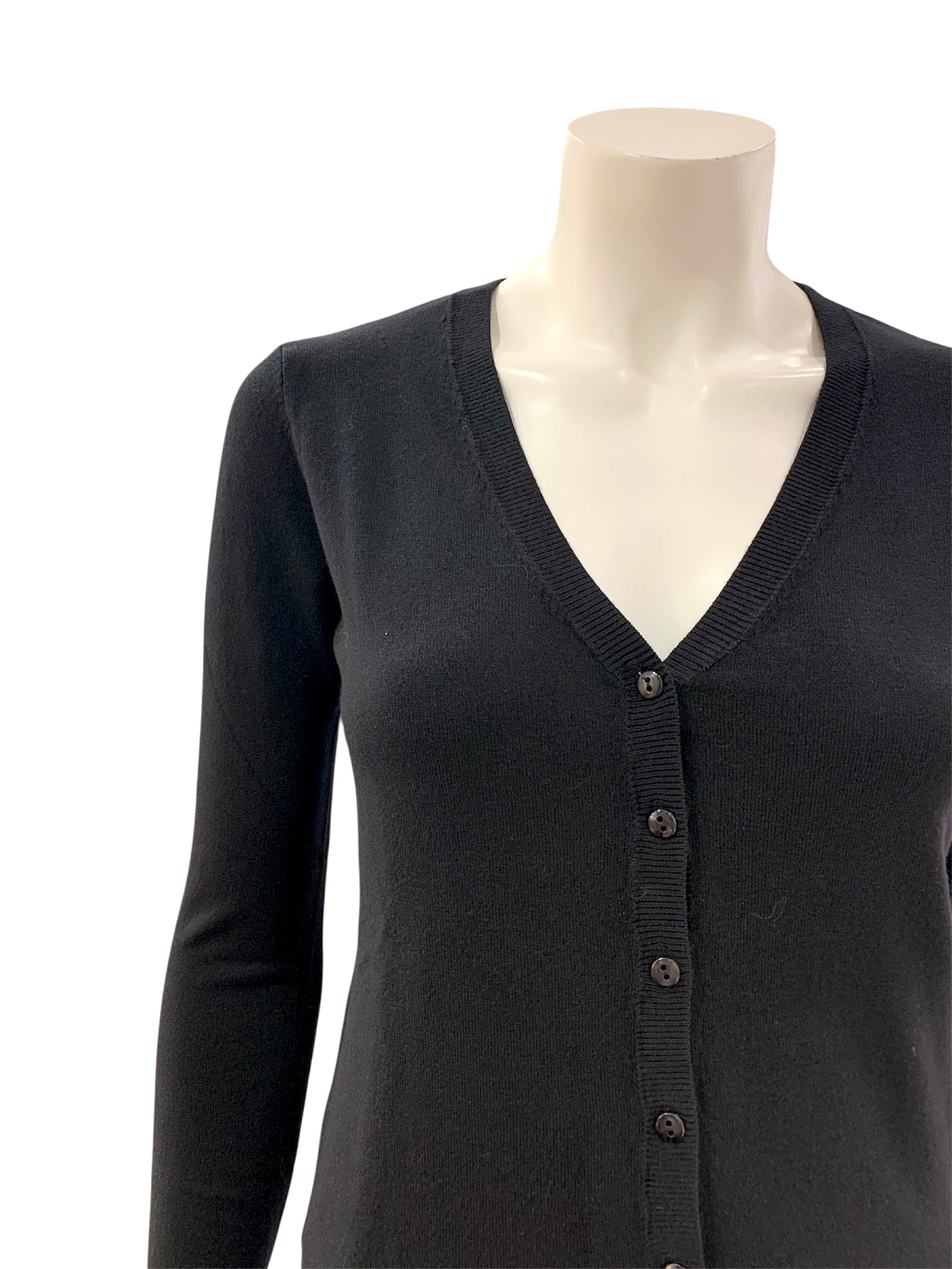 CARDIGAN BOTTONI NERO