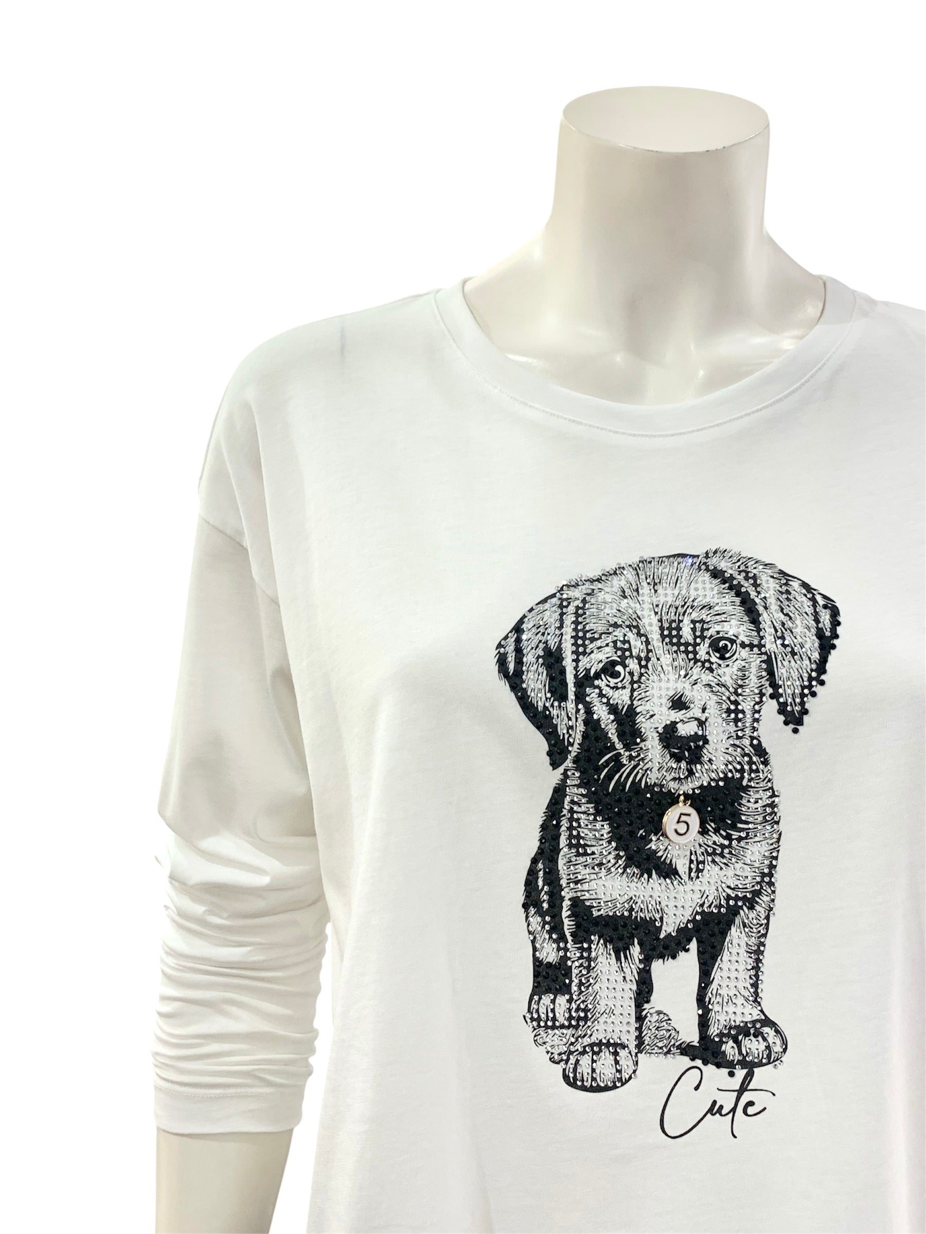 T-SHIRT CAGNOLINO