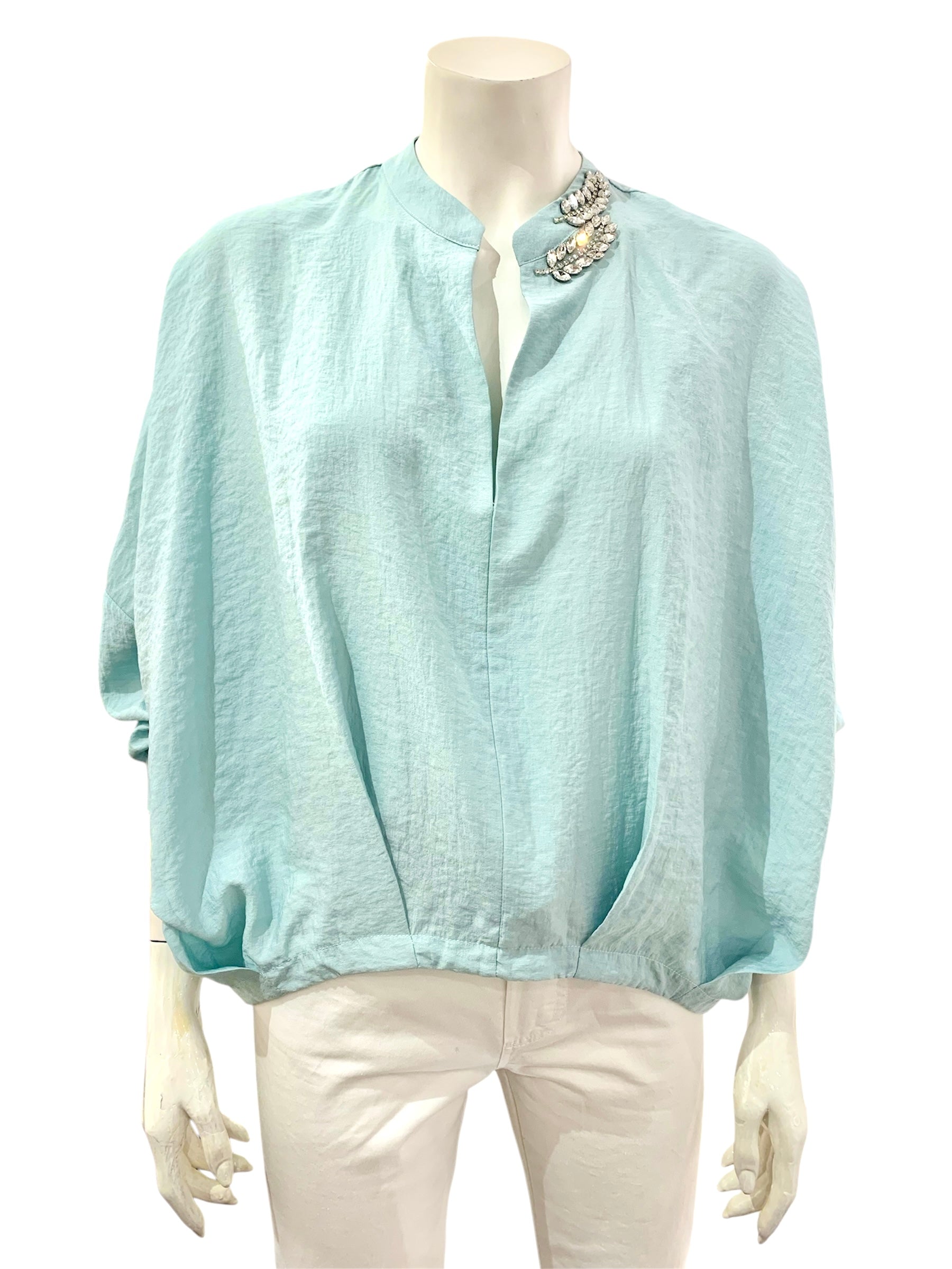 BLUSA RICAMO STRASS TIFFANY